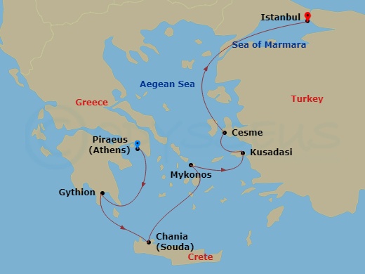 Cruise Map
