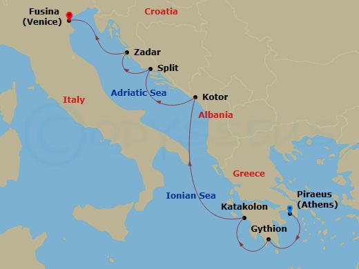 Cruise Map