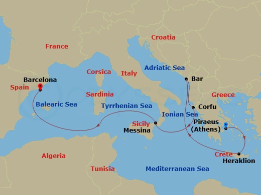 Cruise Map