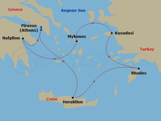 Cruise Map