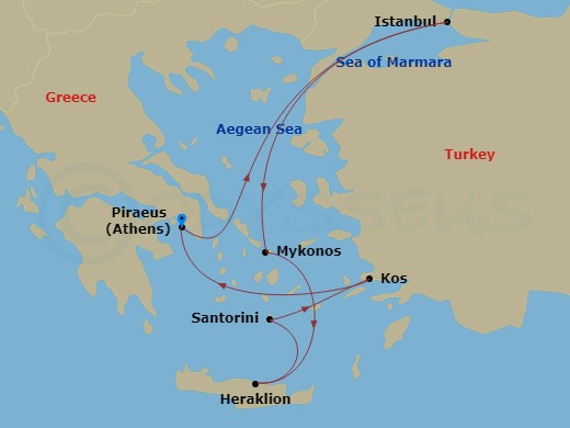 Cruise Map