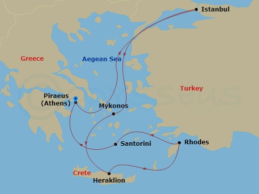 Cruise Map