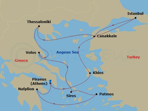 Cruise Map