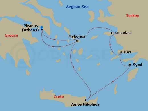 Cruise Map