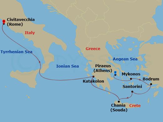 Cruise Map