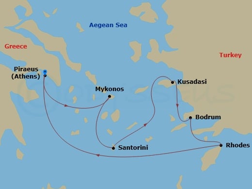 Cruise Map