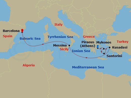 Cruise Map