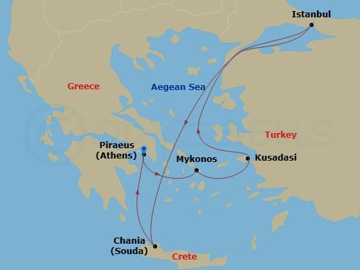 Cruise Map