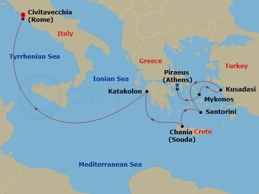 Cruise Map