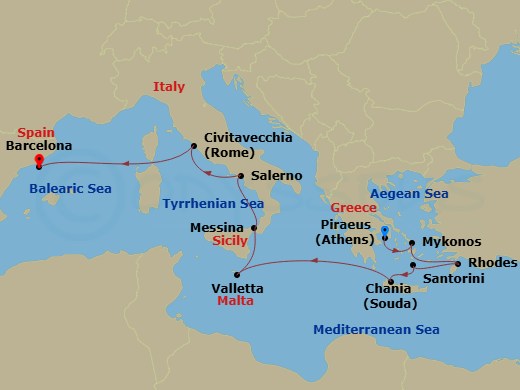 Cruise Map