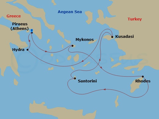 Cruise Map