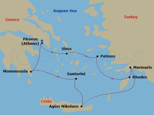 Cruise Map