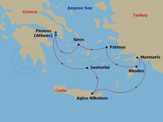 Cruise Map