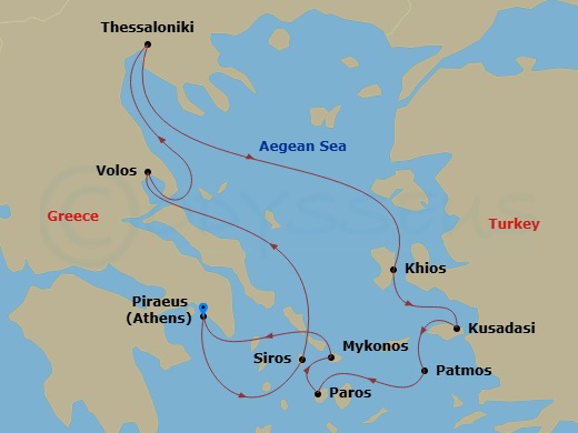 Cruise Map