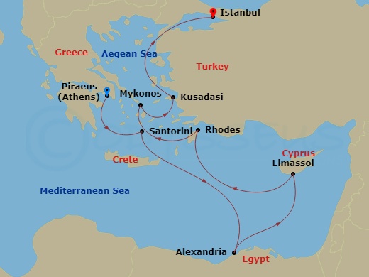 Cruise Map