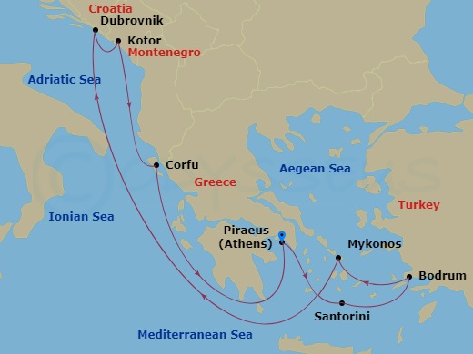 Cruise Map