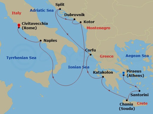 Cruise Map