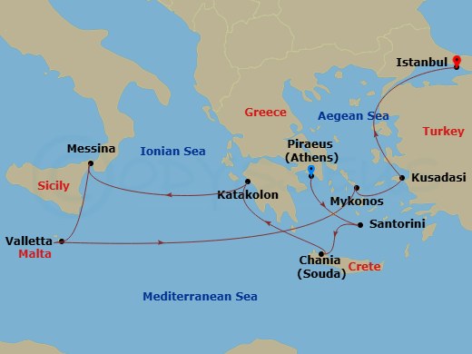 Cruise Map