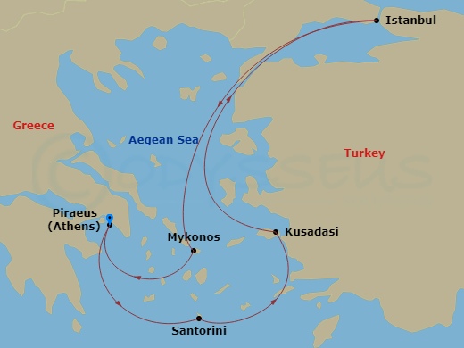Cruise Map