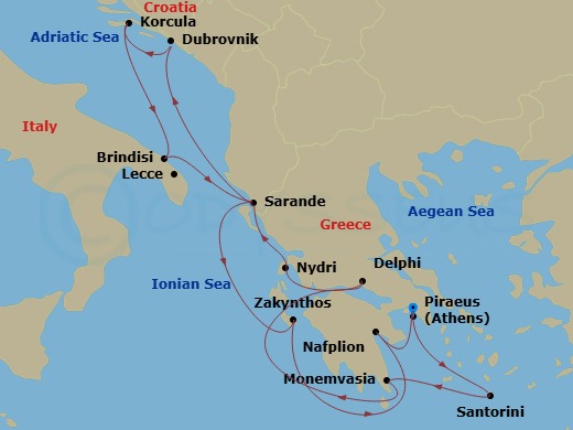 Cruise Map