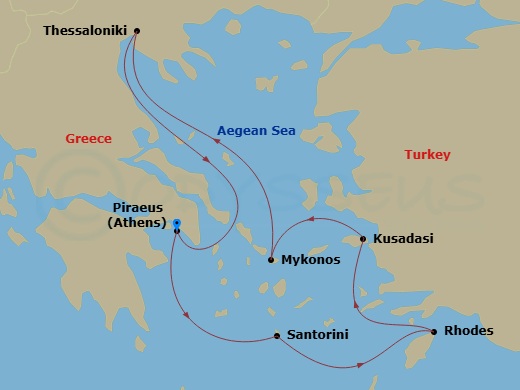 Cruise Map