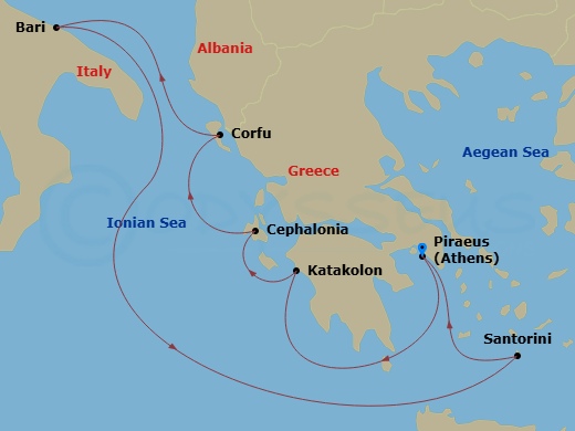 Cruise Map