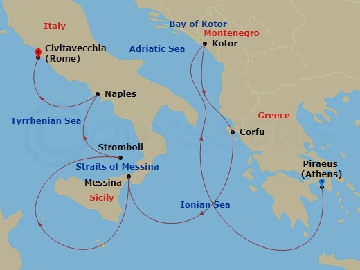 Cruise Map