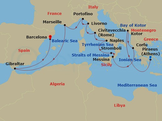 Cruise Map