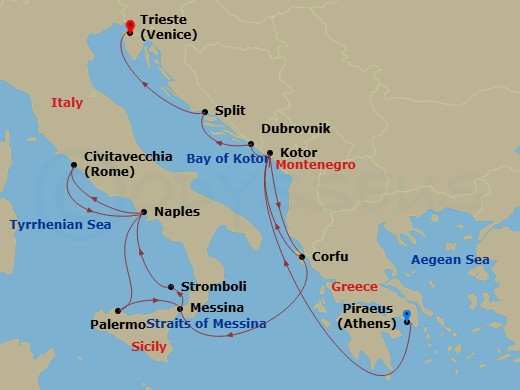 Cruise Map