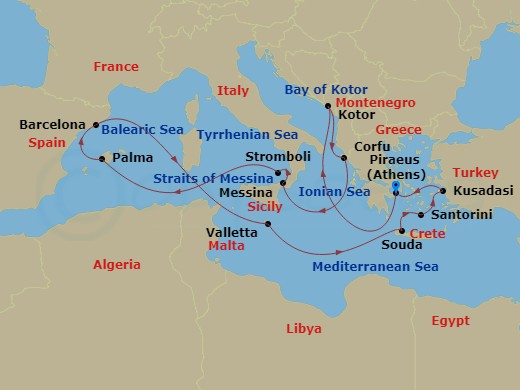 Cruise Map