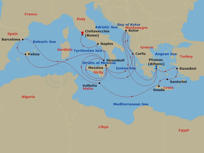 Cruise Map