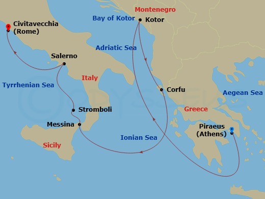 Cruise Map