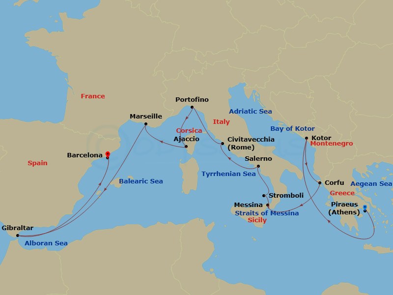 Cruise Map