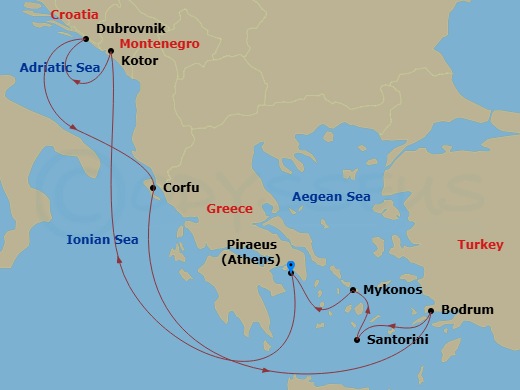 Cruise Map