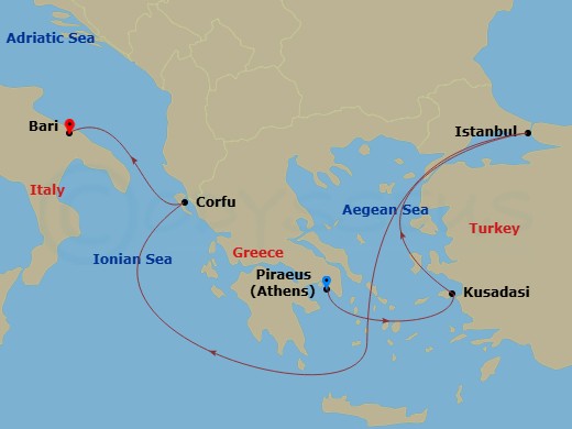 Cruise Map