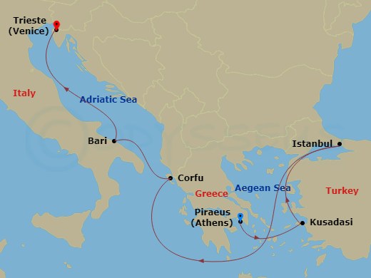 Cruise Map