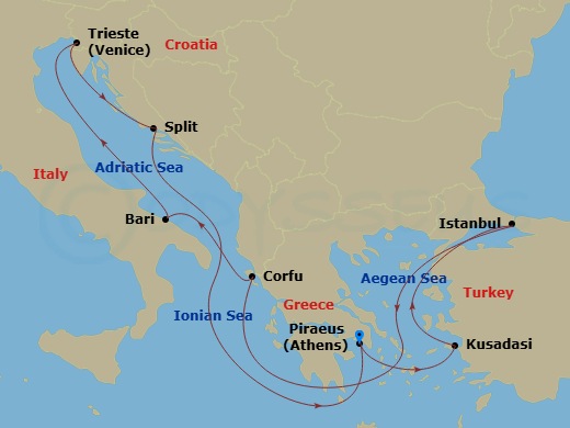 Cruise Map