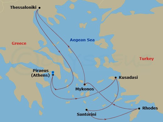 Cruise Map