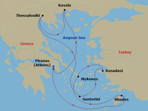 Cruise Map