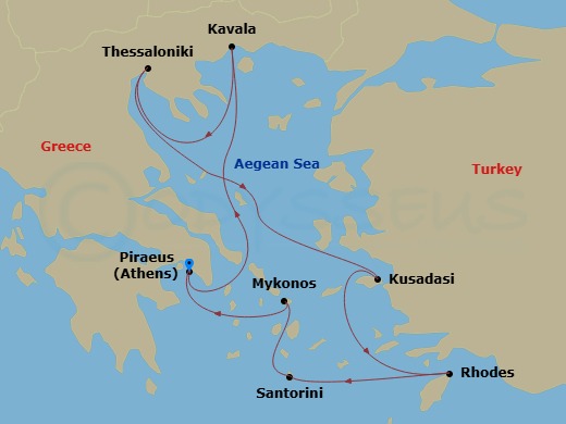 Cruise Map