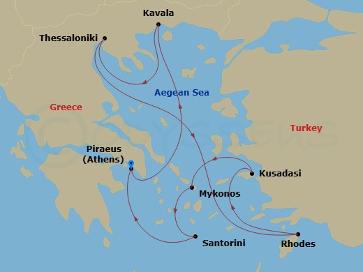 Cruise Map