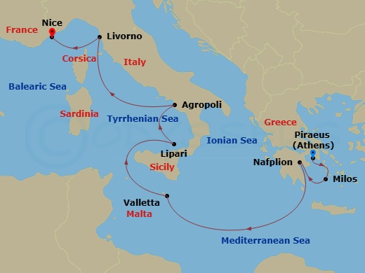 Cruise Map