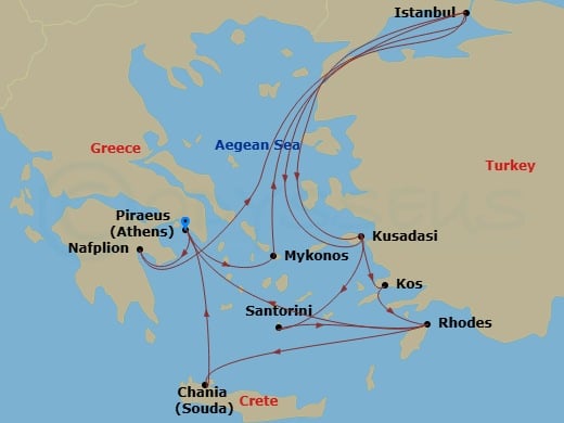 Cruise Map