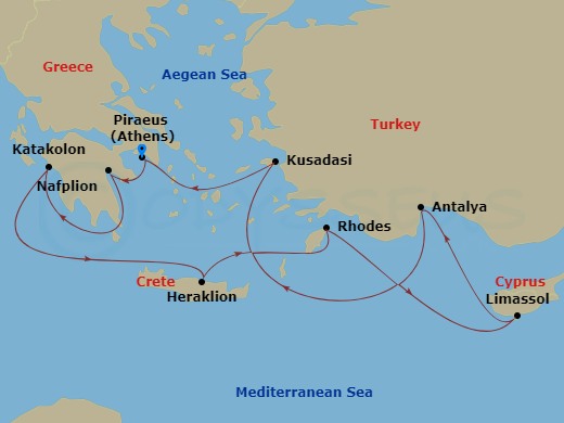 Cruise Map
