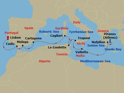 Cruise Map