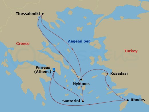 Cruise Map