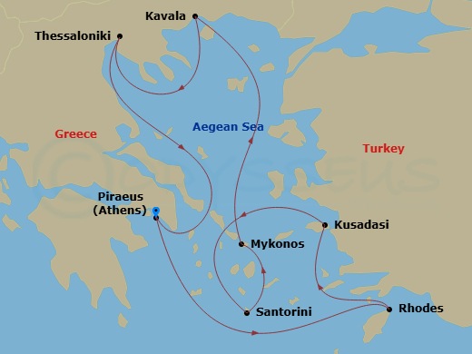 Cruise Map