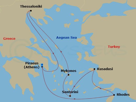 Cruise Map