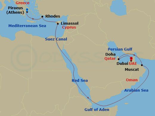 Cruise Map