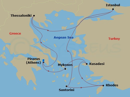 Cruise Map